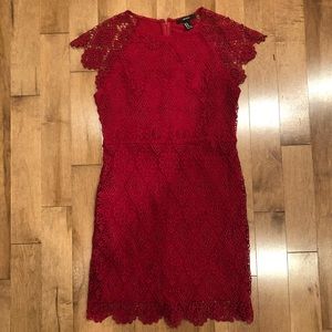 Red Lace Dress